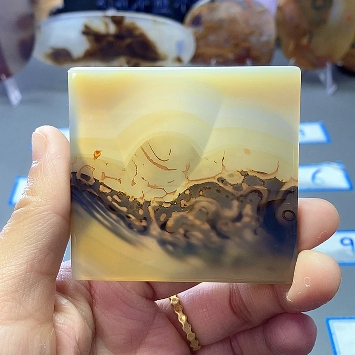 玛瑙/玉髓未镶嵌珠宝半成品