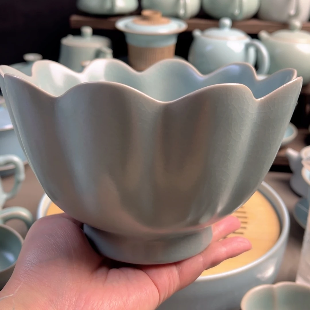 陶其他瓷仿古釉莲花温婉原矿