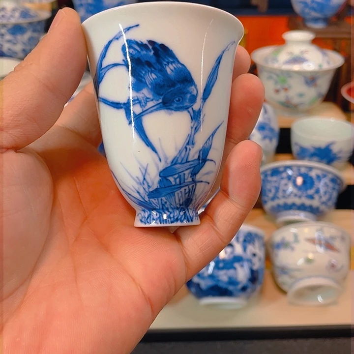 瓷片景德镇添青陶瓷667