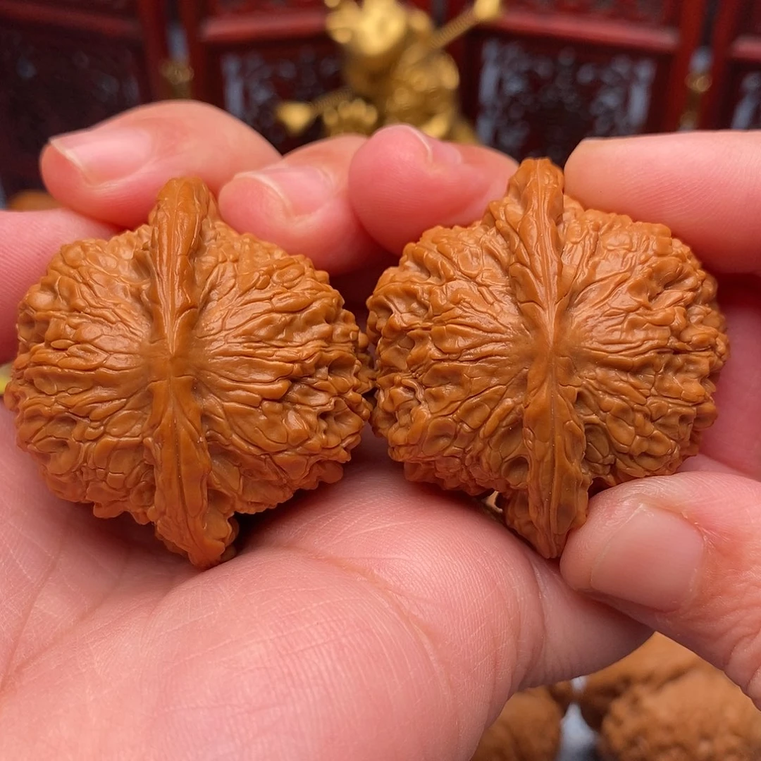 文玩核桃把件43全品绝配血麒麟