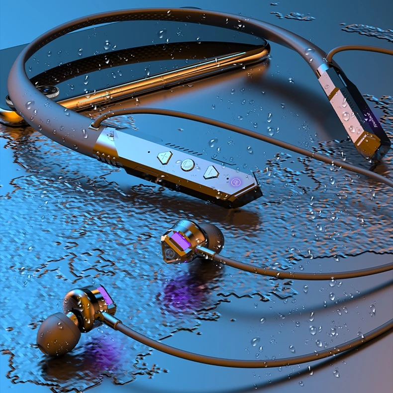 途瑞斯入耳式超长续航蓝牙耳机挂脖式降噪游戏颈挂运动骑行高音质