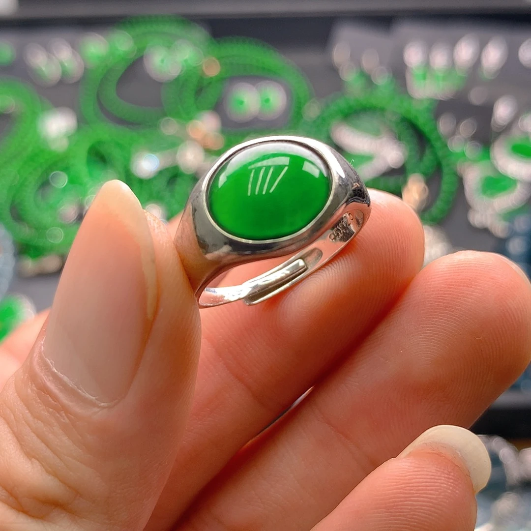 未镶嵌手链翡翠翡翠