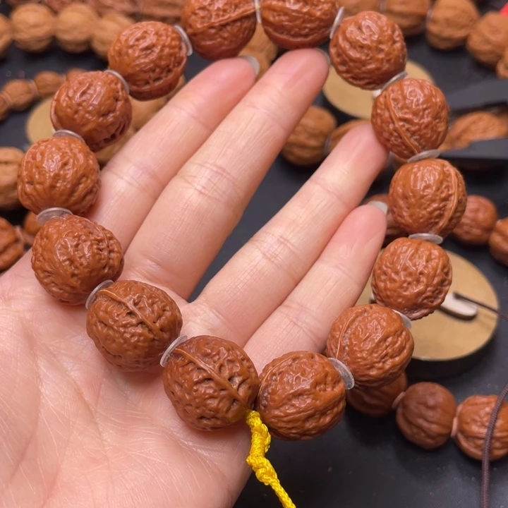 把件文玩核桃蚂蚁纹满天星18尺