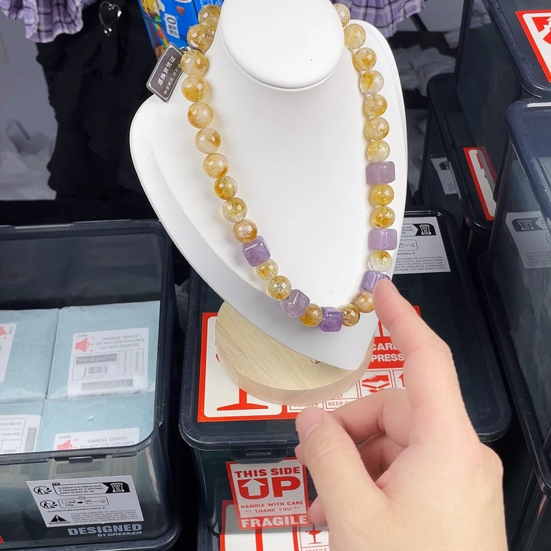 手串银S925镀金镶嵌水晶