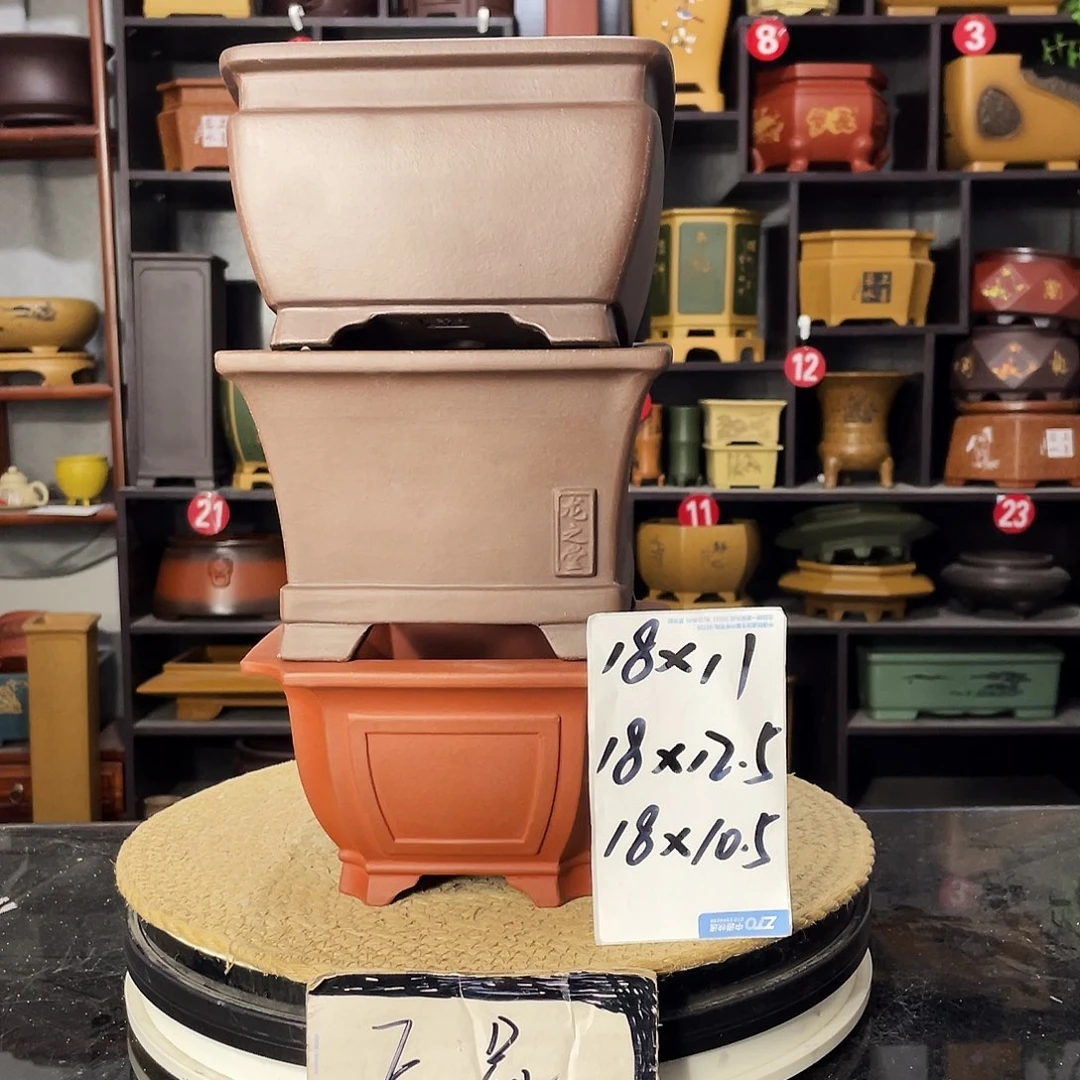 D-盆尚好紫砂花盆