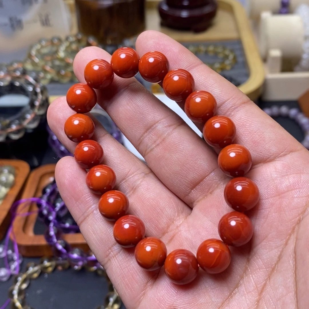 重***机南红玛瑙未镶嵌手链默认