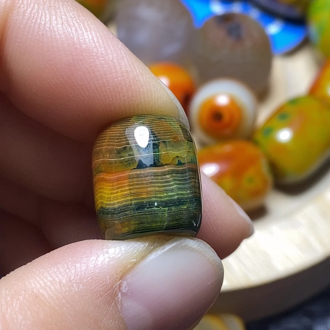 原***光玛瑙/玉髓未镶嵌颈饰