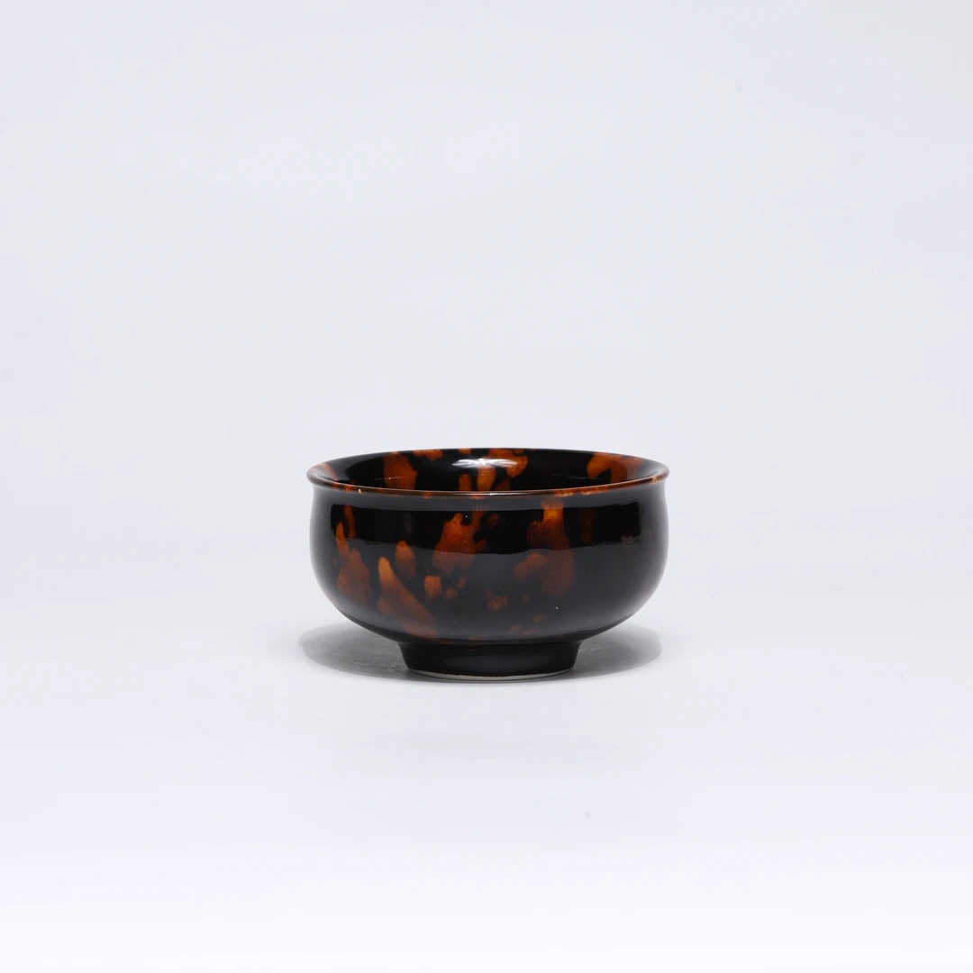 【非遗茶空间】玳瑁釉 撇口杯 主人杯 客杯 中式饮茶茶具