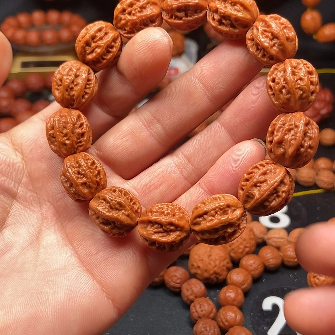 十***.文玩核桃手串龙脊18