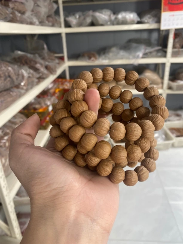 Z5猴头双崎南瓜手串尺寸挨着发