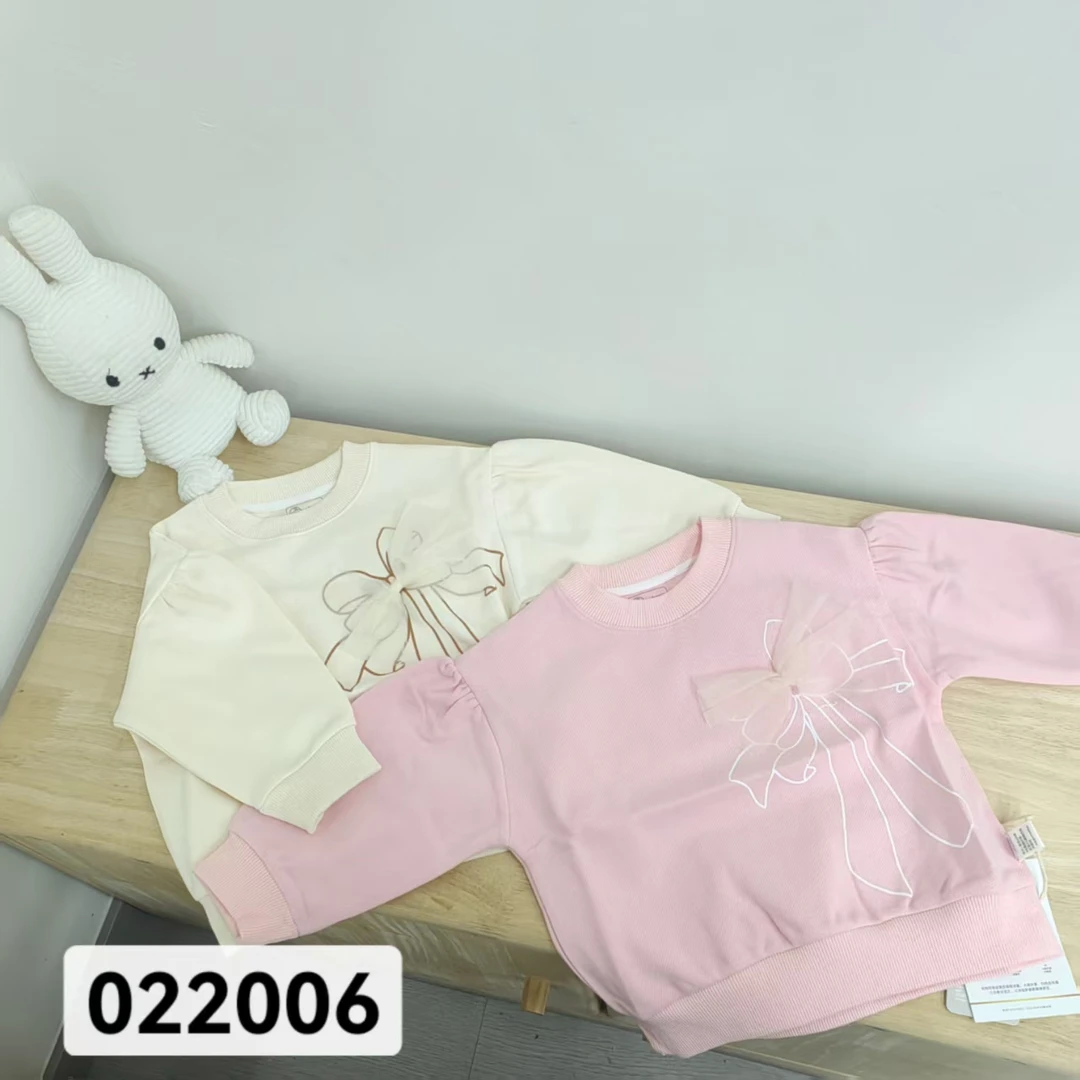 022006自家飘逸蝴蝶结卫衣