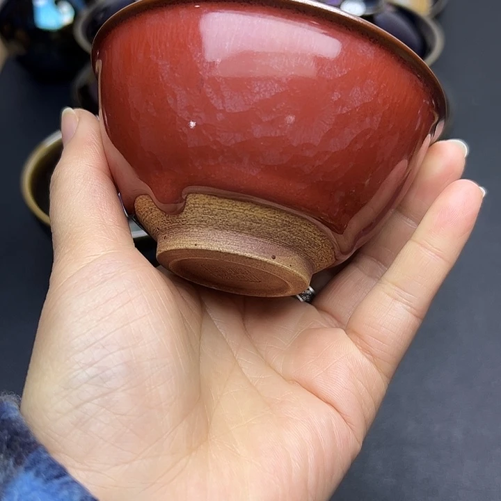 茶盏建窑建盏主人杯