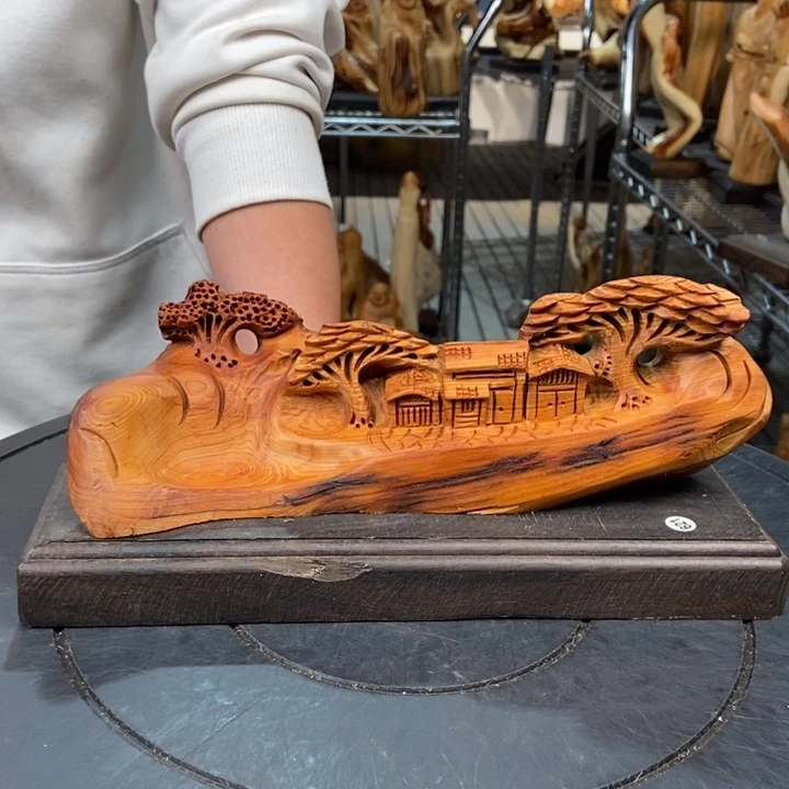 柏木（崖柏）山水倒流香送两盒香