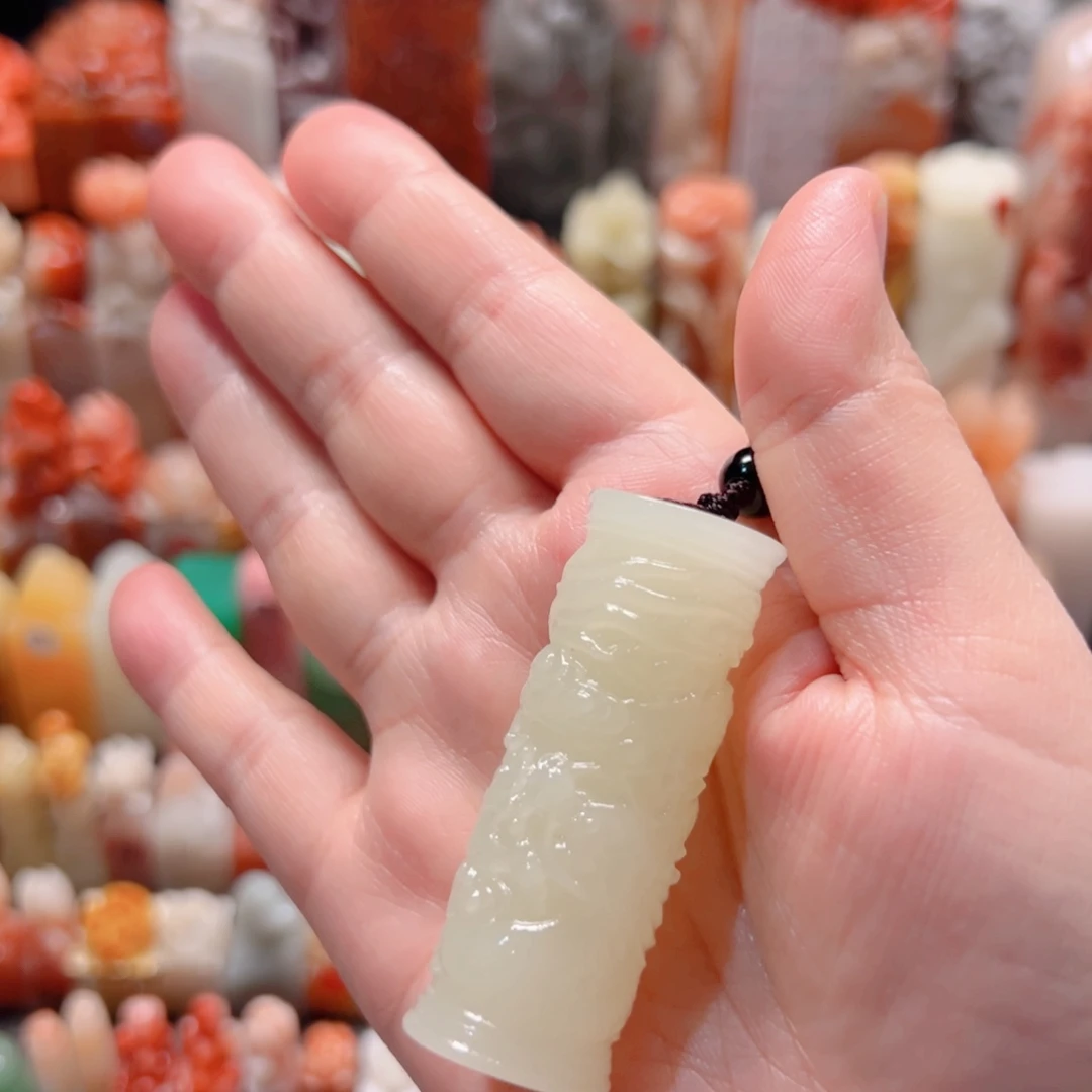 大糖手工篆刻器皿包手工刻字