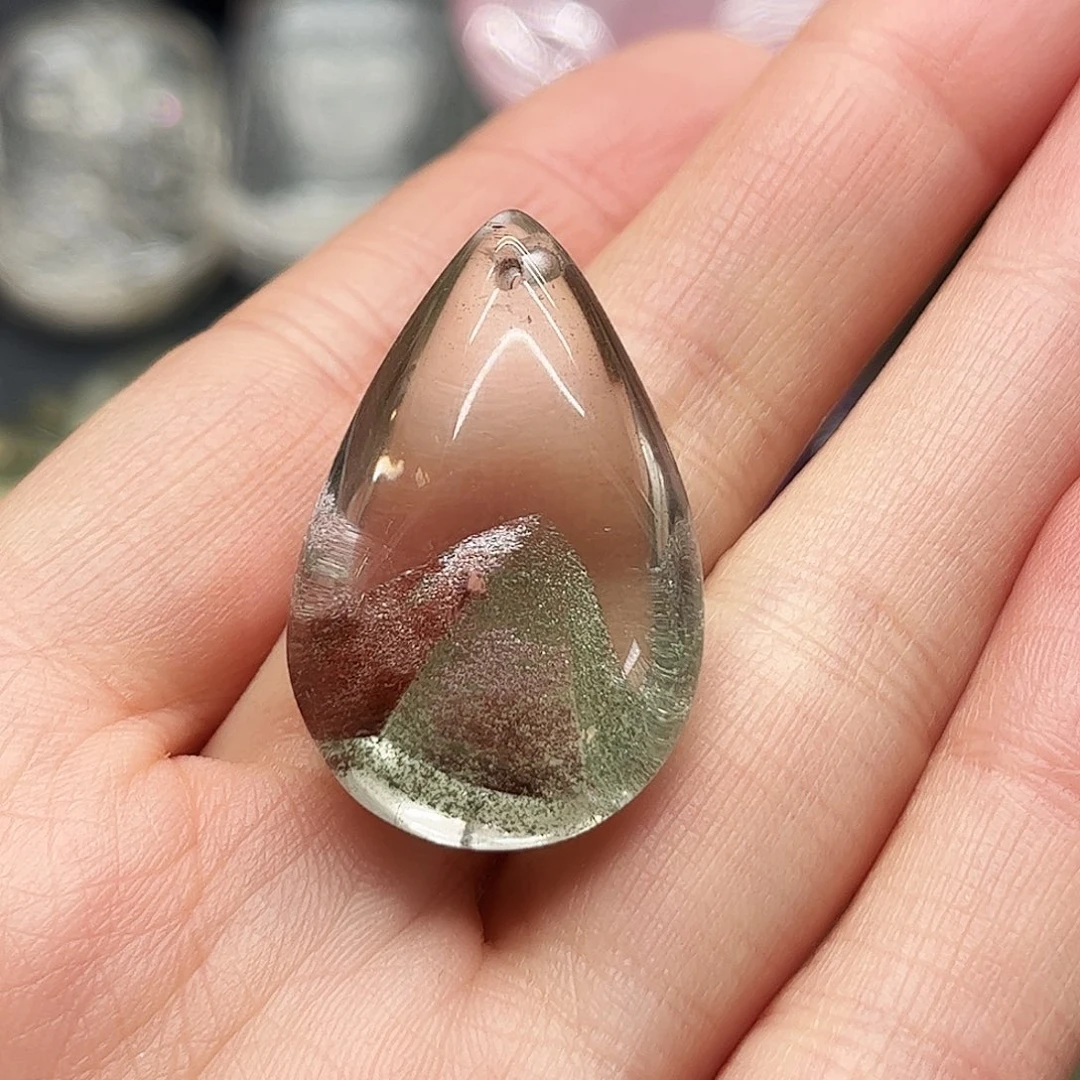 紫晶颈饰未镶嵌榴***骨