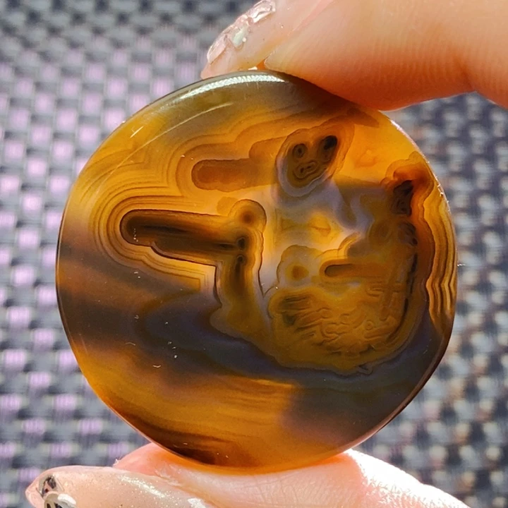 玛瑙/玉髓颈饰未镶嵌元*