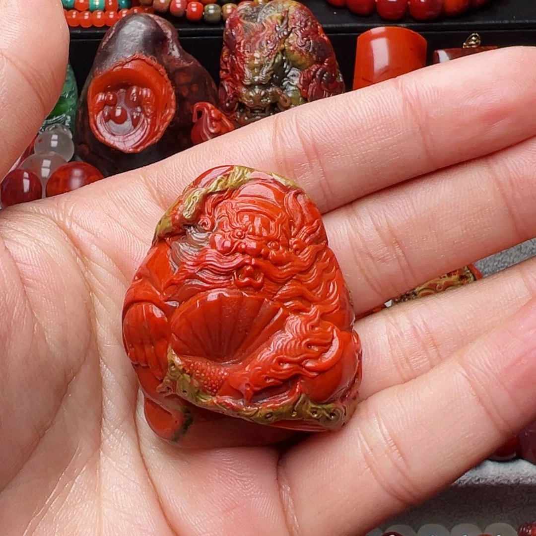 【闪购商品】南红玛瑙珠宝奇石未镶嵌头***_