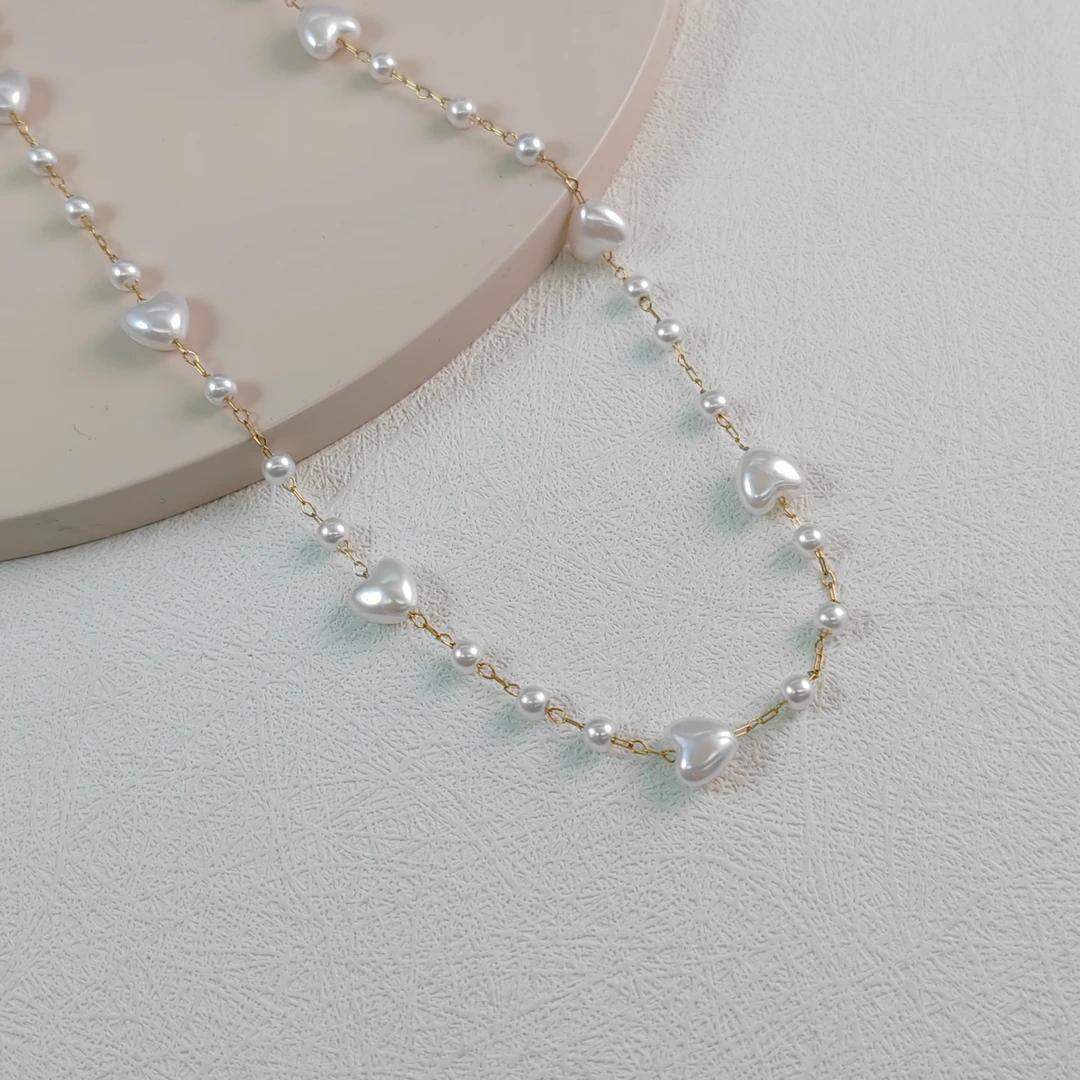 XUPING/旭平首饰 不锈钢仿珍珠项链 新年时尚百搭 GDX T001047273