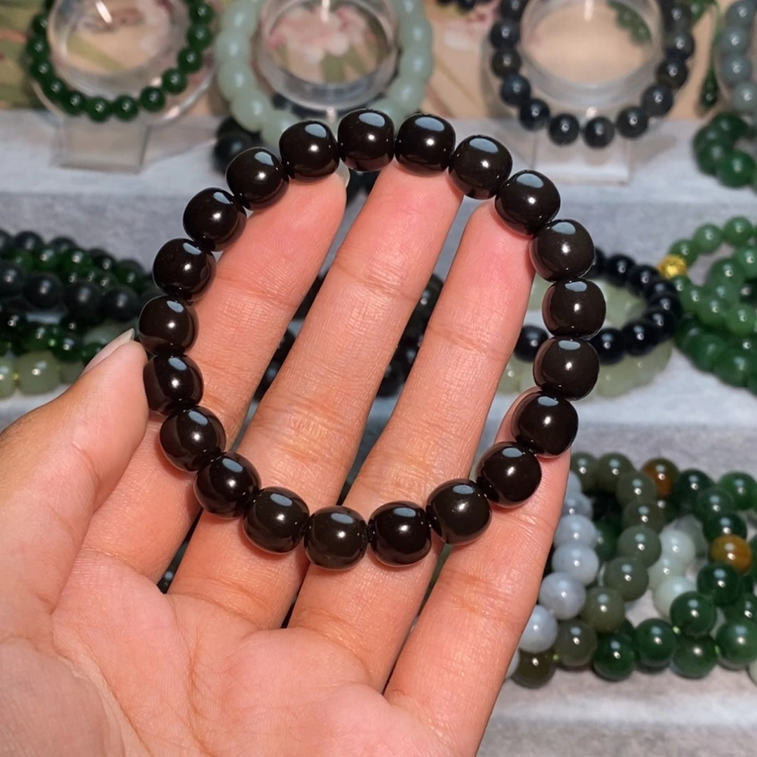 一***瞬和田玉未镶嵌手链