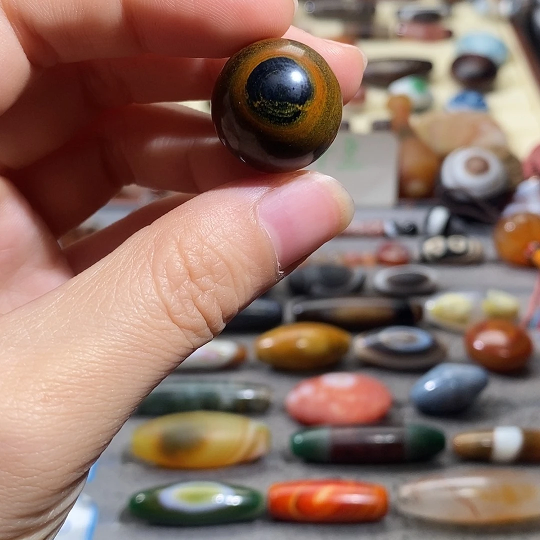 大***然玛瑙/玉髓合金颈饰