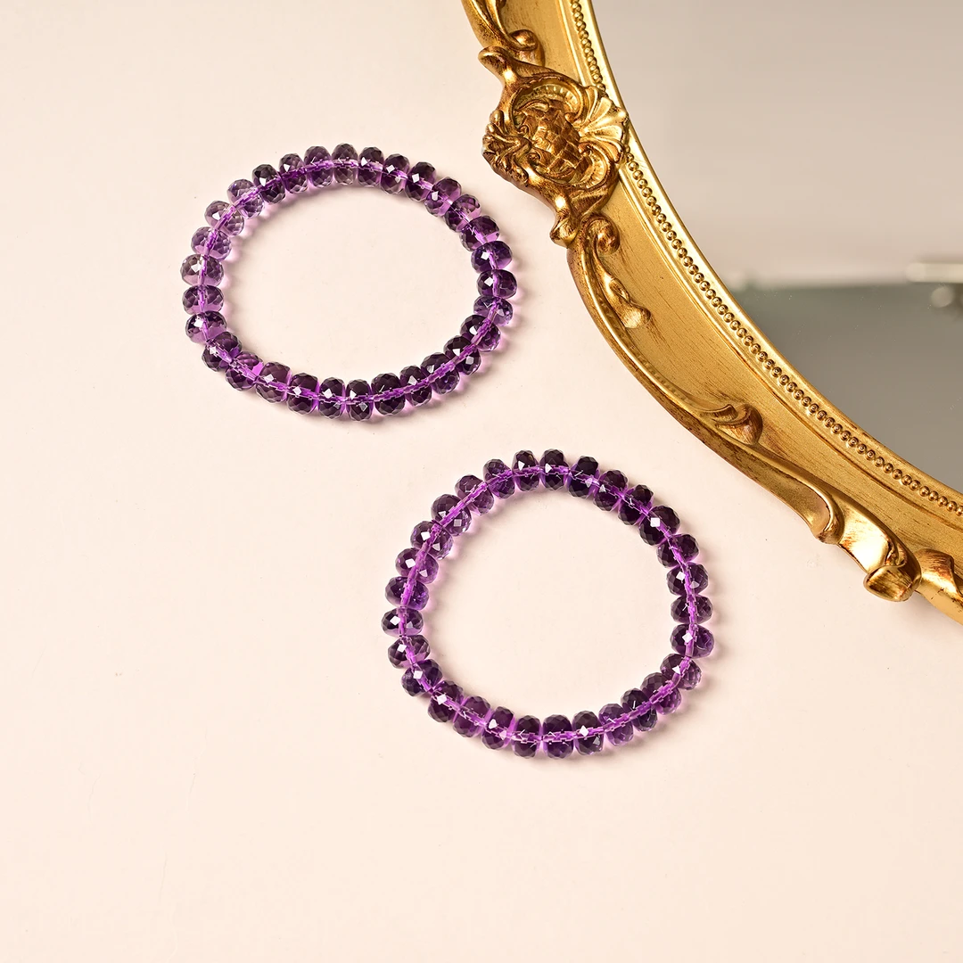 【云上叙】23 V0385-紫水晶单圈手串-多样性发一件-9mm（东哥）