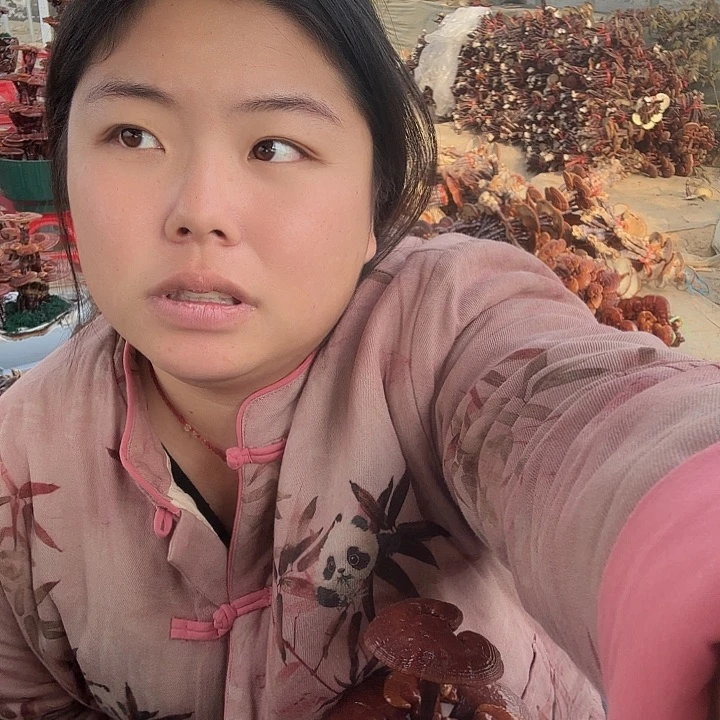 无花朵?****⁴灵芝花开了