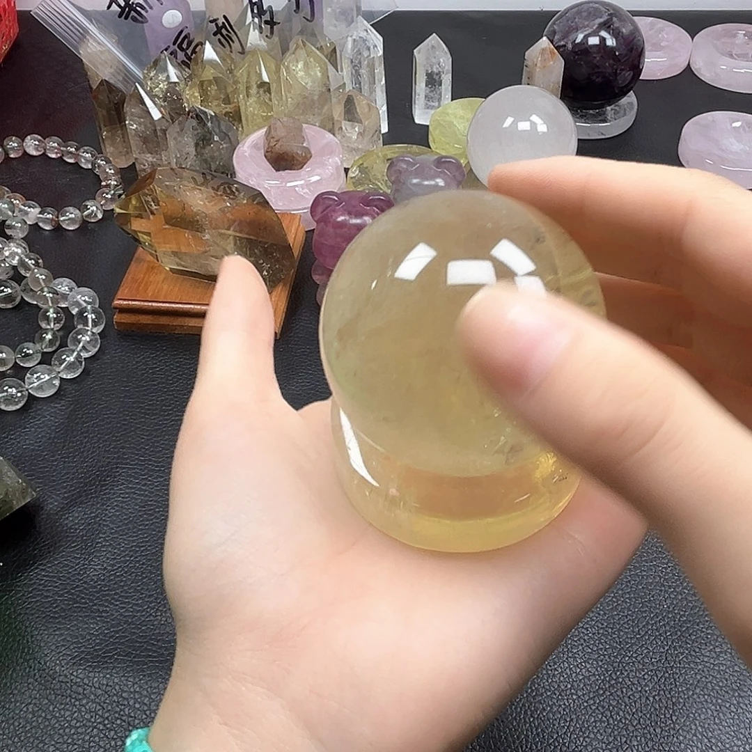 珠宝半成品紫晶未镶嵌85水晶石