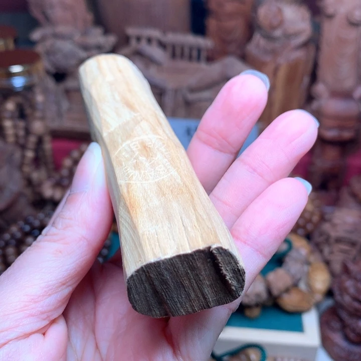 檀香木把件老山檀42克