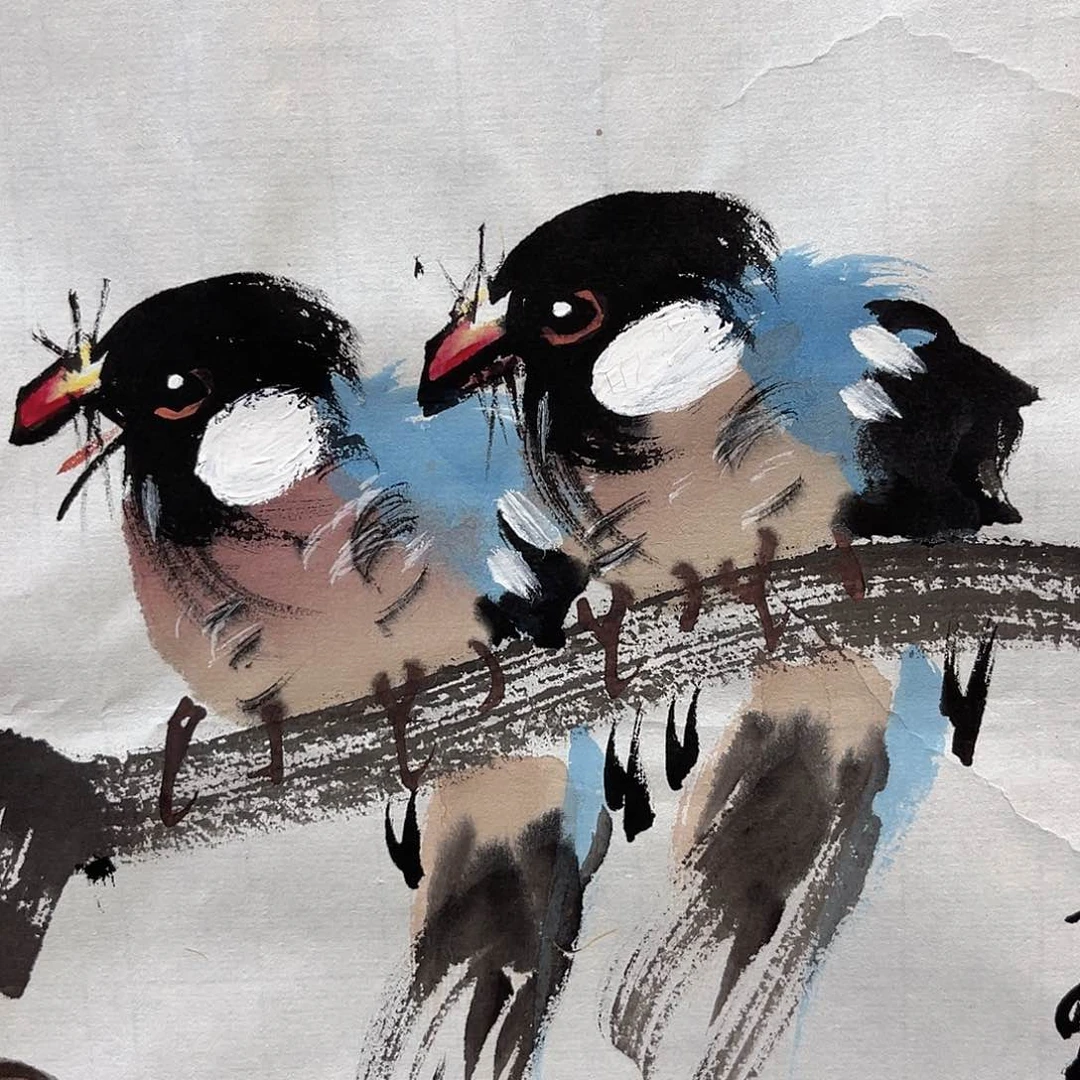 国画国画作品手绘国画