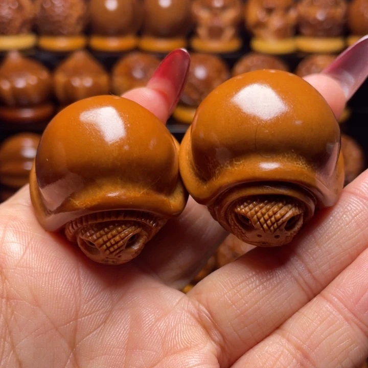 橄榄核把件橄榄雕刻