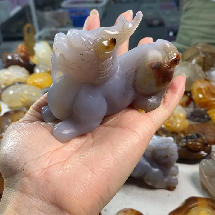 玛瑙/玉髓吊坠(不含链)未镶嵌