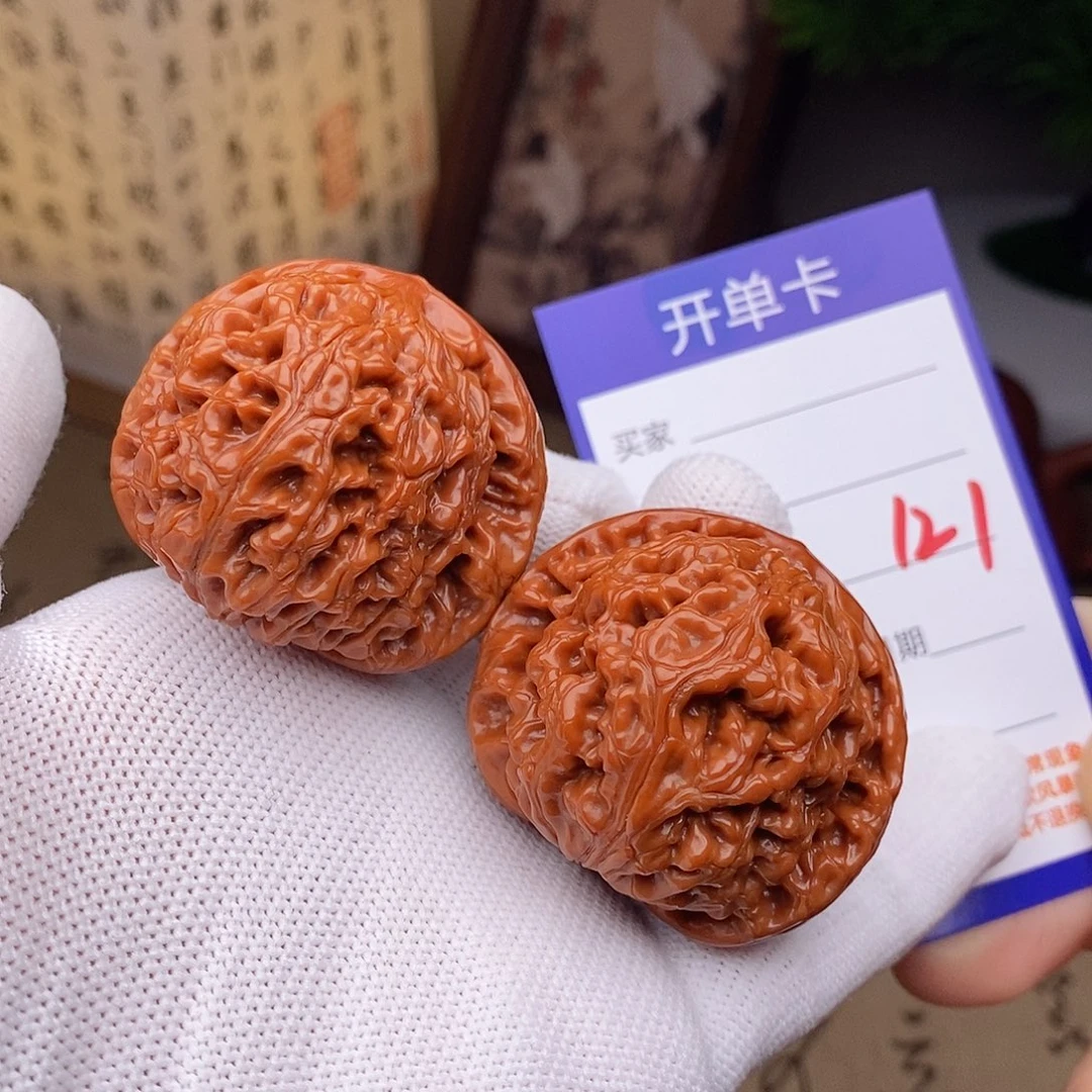 把件文玩核桃44水龙纹121