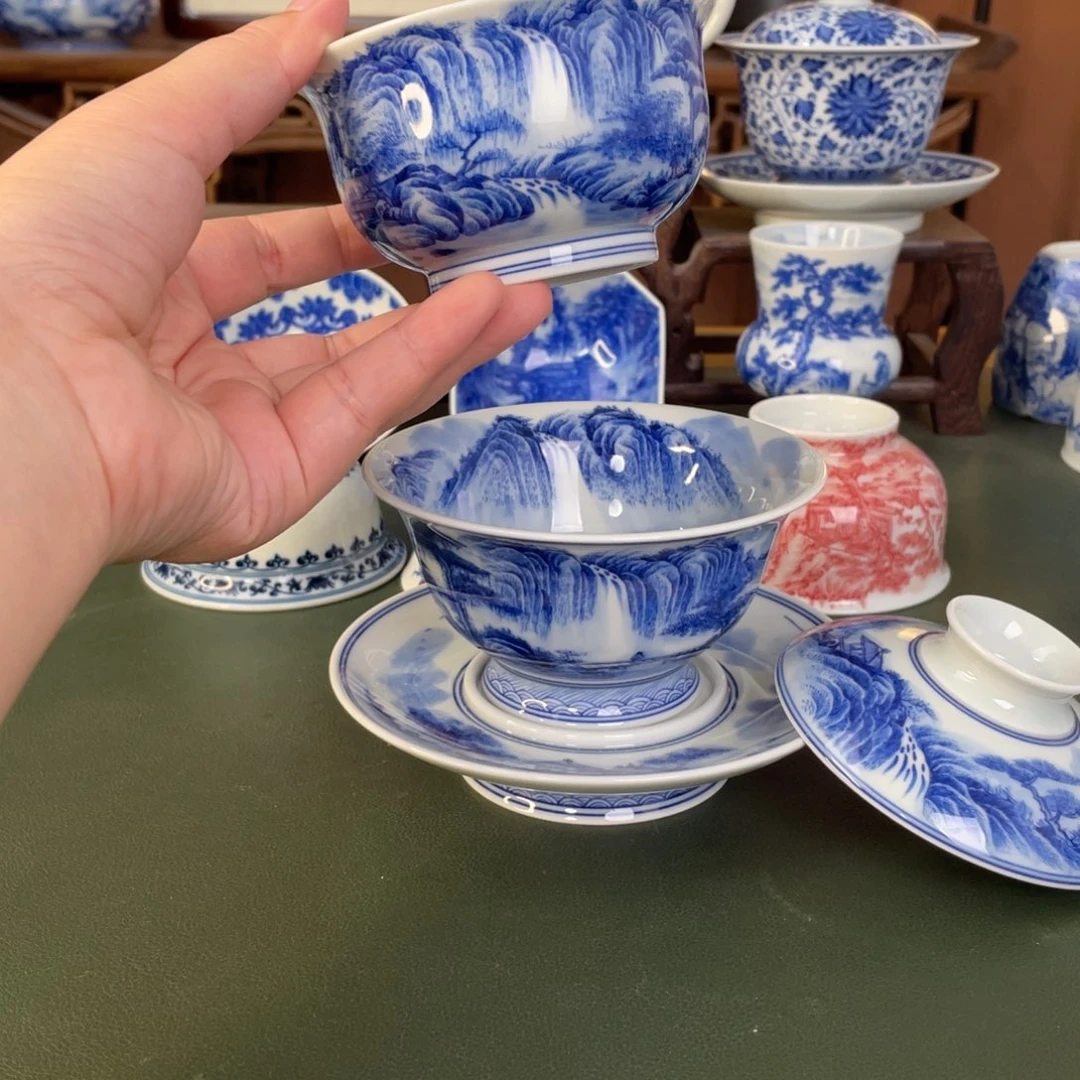 杯景德镇陶瓷手工手绘