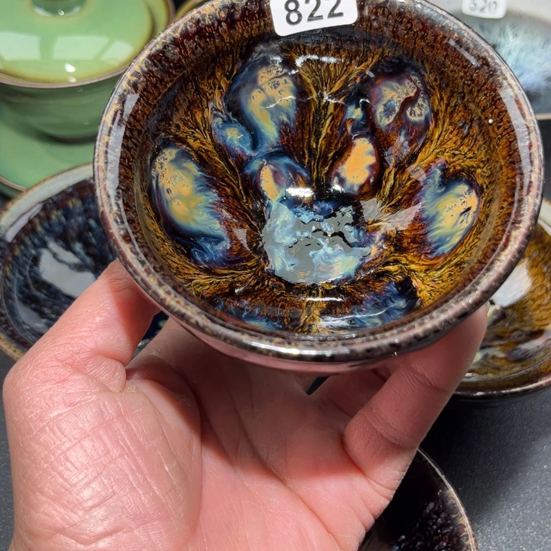 茶盏822 建盏单盏太好看了吧……