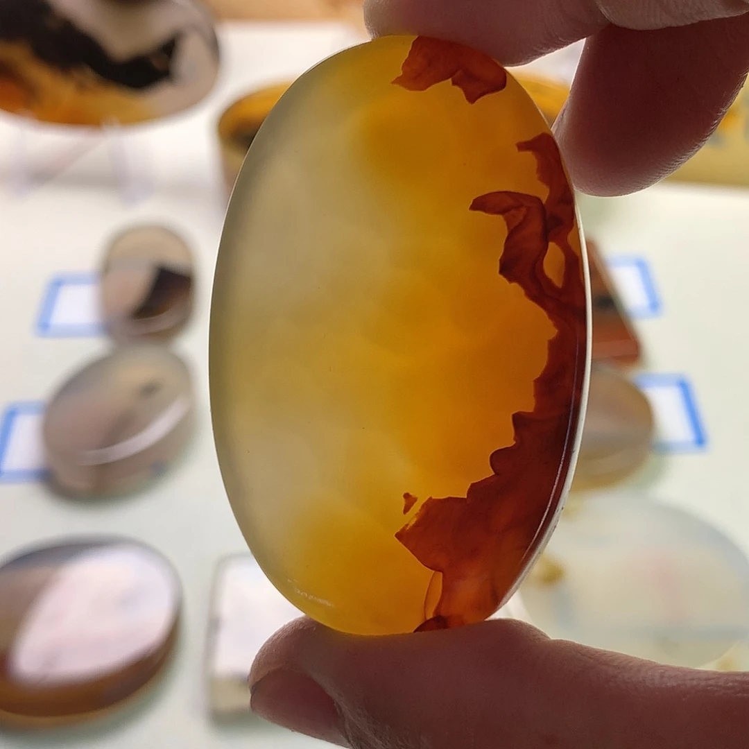玛瑙/玉髓未镶嵌珠宝半成品
