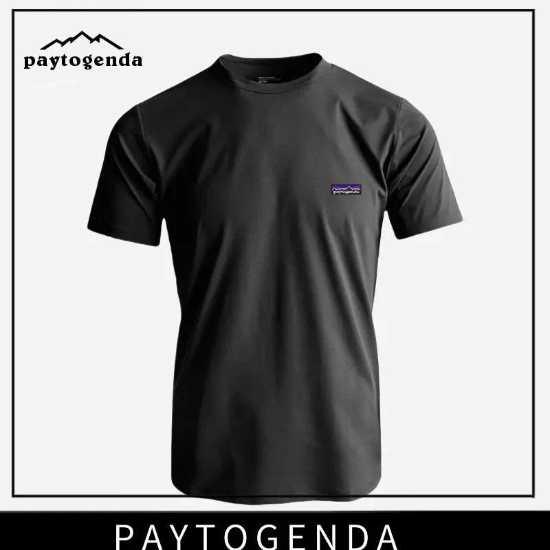 巴塔正品PAYTOGENDA男士夏季运动速干短袖T恤宽松透气健身训练