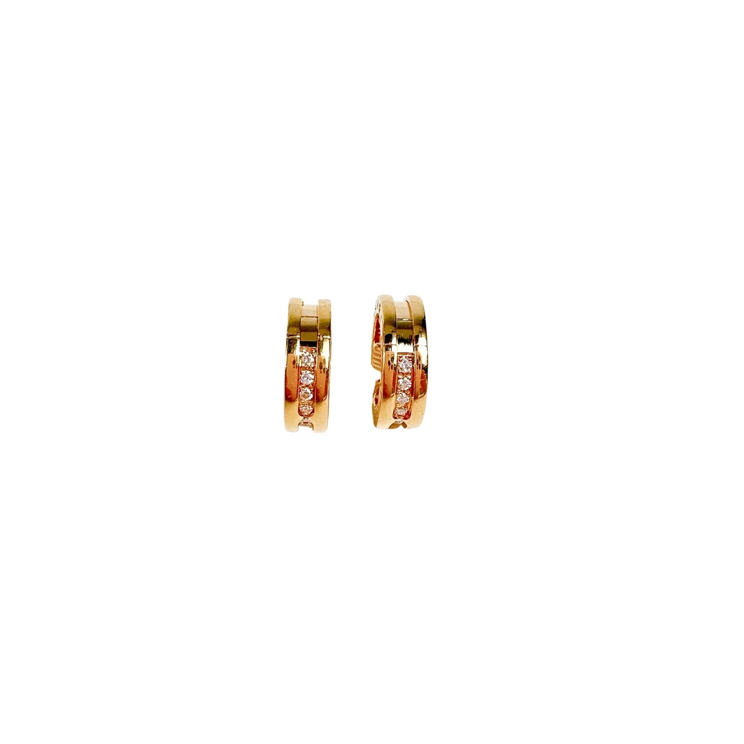 95新 宝格丽 安洁利严选螺旋系列/SK0133245 耳饰