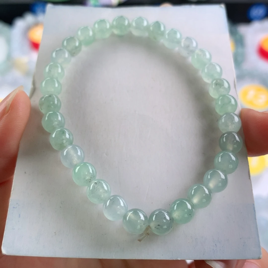 翡翠未镶嵌手链卡6