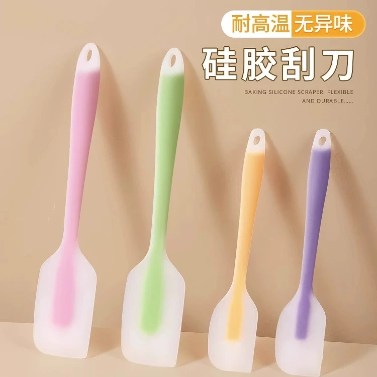 硅胶刮刀耐高温铲子一体式刮板蛋糕奶油抹刀搅拌刀食品级烘焙工具
