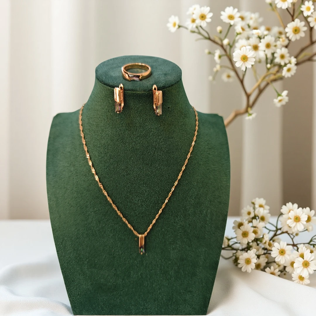 钛钢仿珍珠项链 女复古风21cm(含)-50cm(含)简约古风复古锁骨链