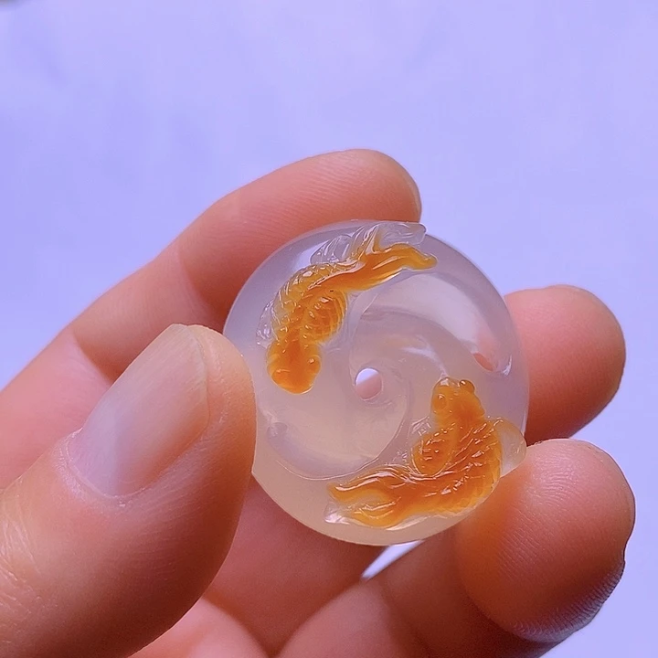 真***叔玛瑙/玉髓合金颈饰