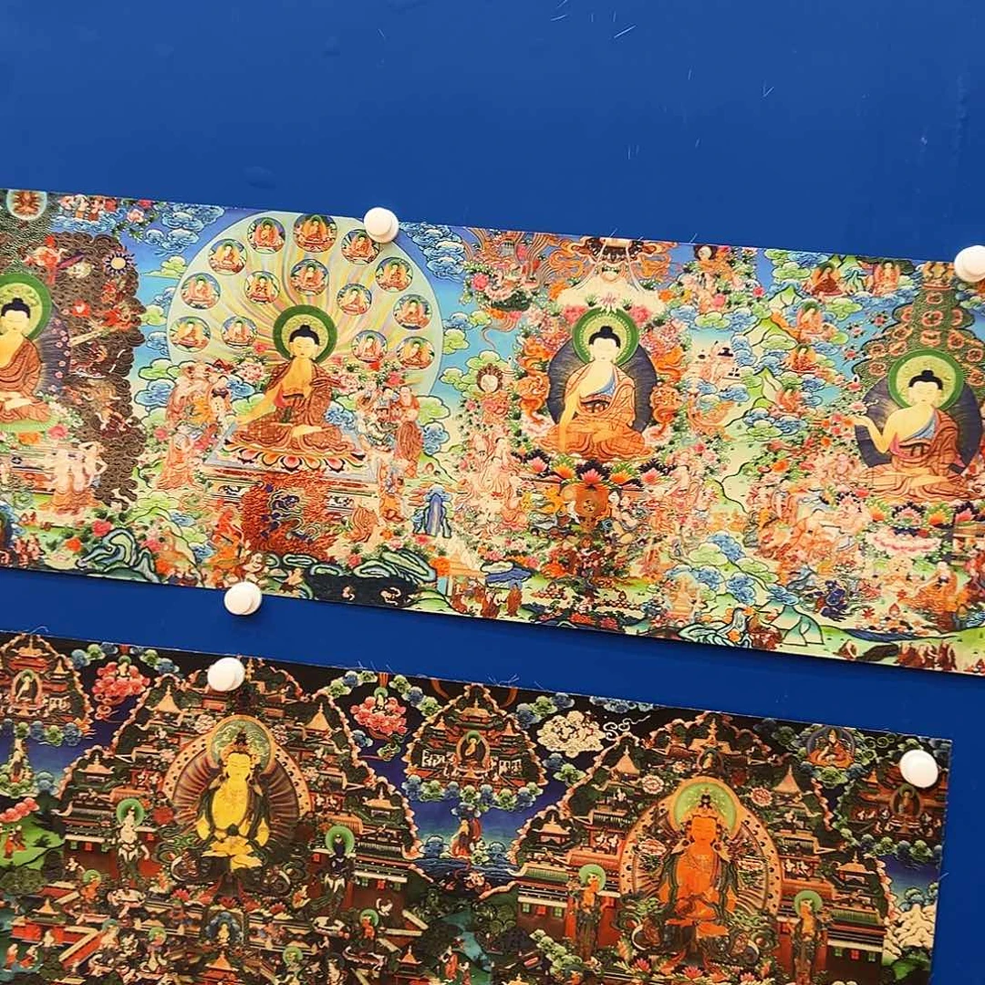 卷轴画哼*唐卡16076