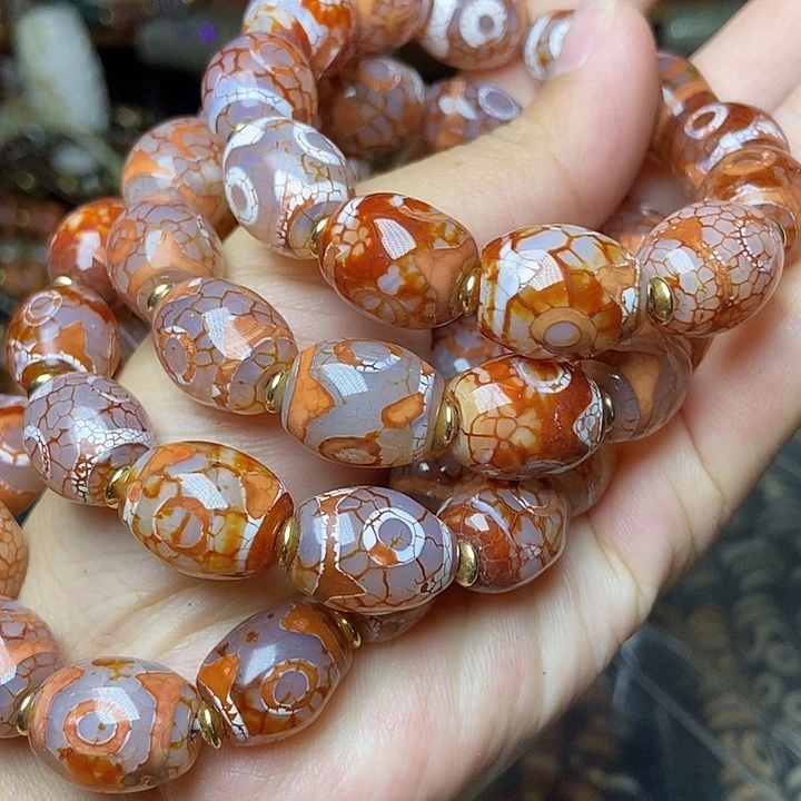 玛瑙/玉髓未镶嵌手链发一条