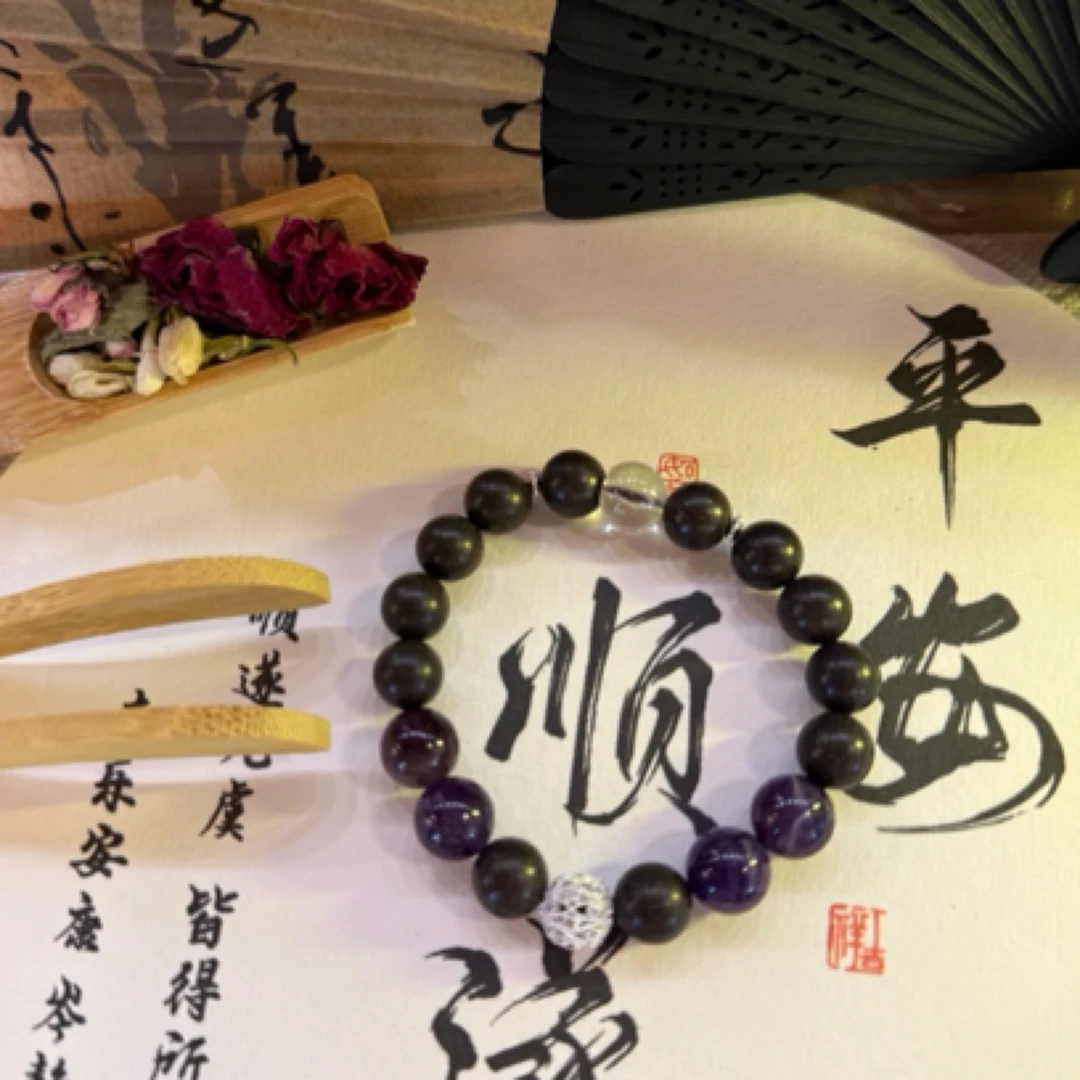 合香珠手串中药材手工制作缓解疲劳安神花香