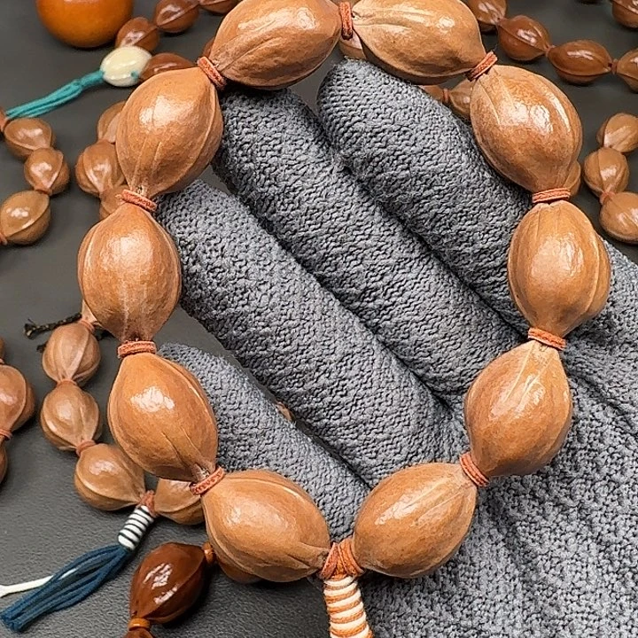 J***.手串/手链橄榄核18✖️25原生态精挑梅林铁核放漏福利