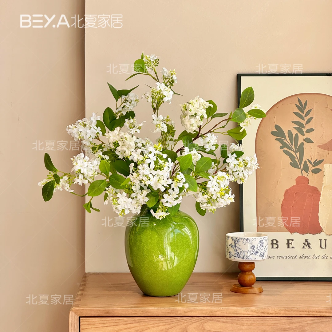 千里香仿真花桂花客厅餐桌绢花干花花艺摆件假花插花装饰摆设