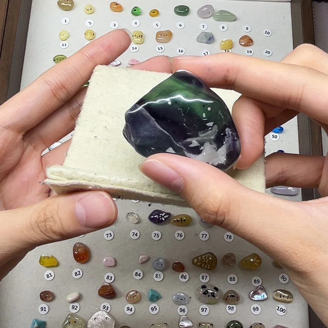 大理石磁石极光色雪山特别定制