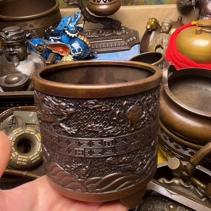 精美铜器批发档口