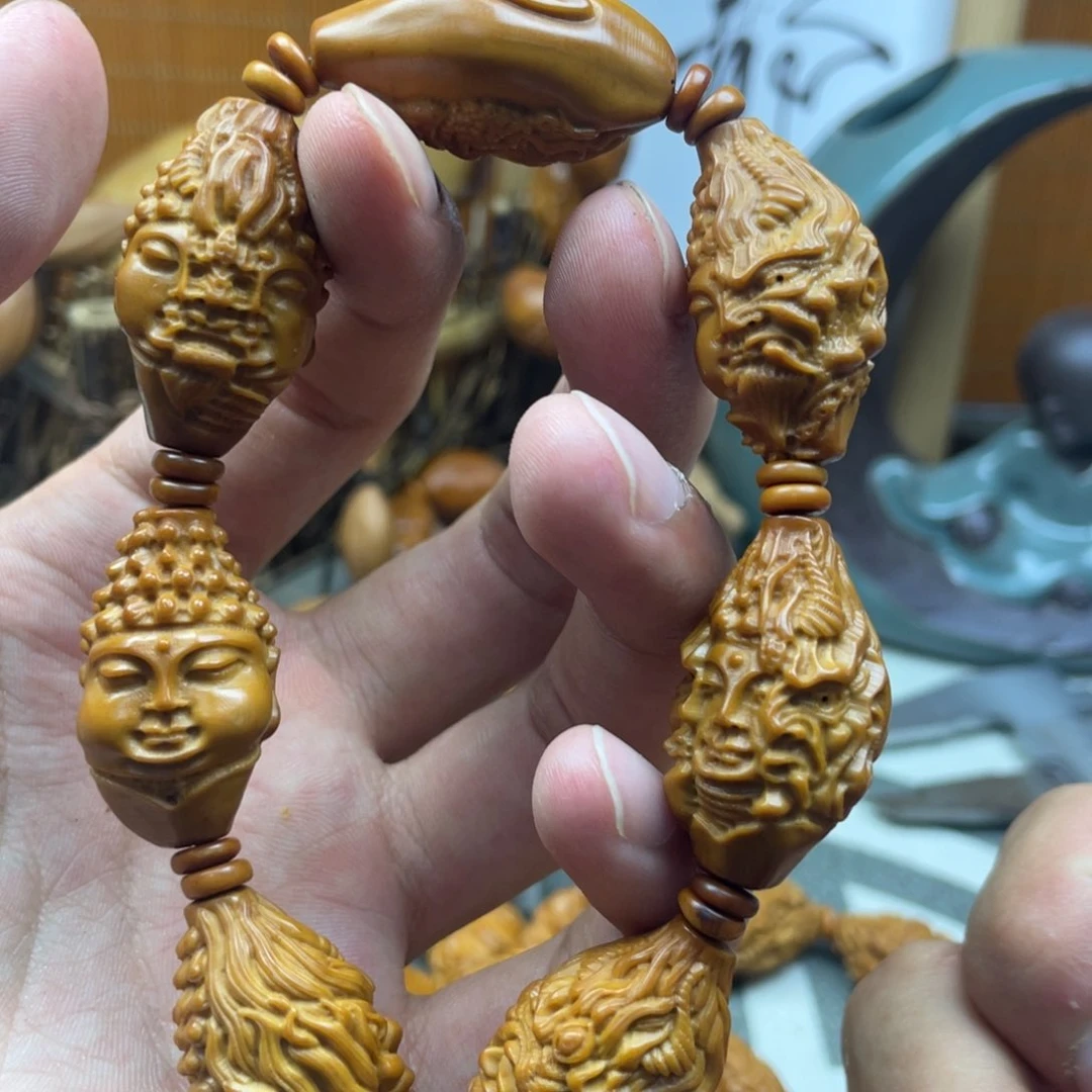 橄榄核手串/手链橄榄核雕工艺手串5119