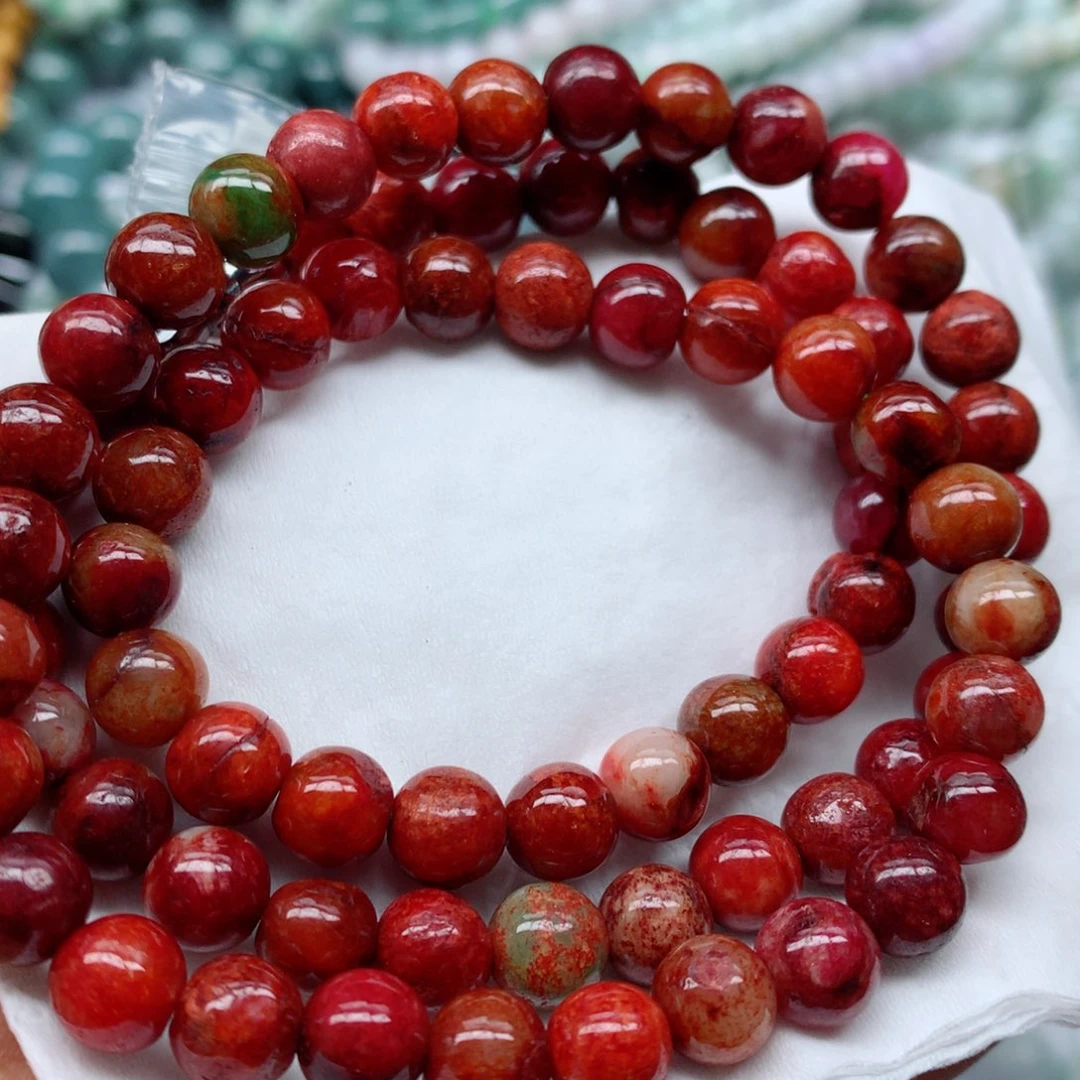 翡翠颈饰未镶嵌手串